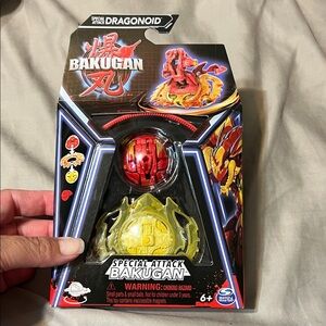 Bakugan Special Attack Dragonoid - Red and Gold